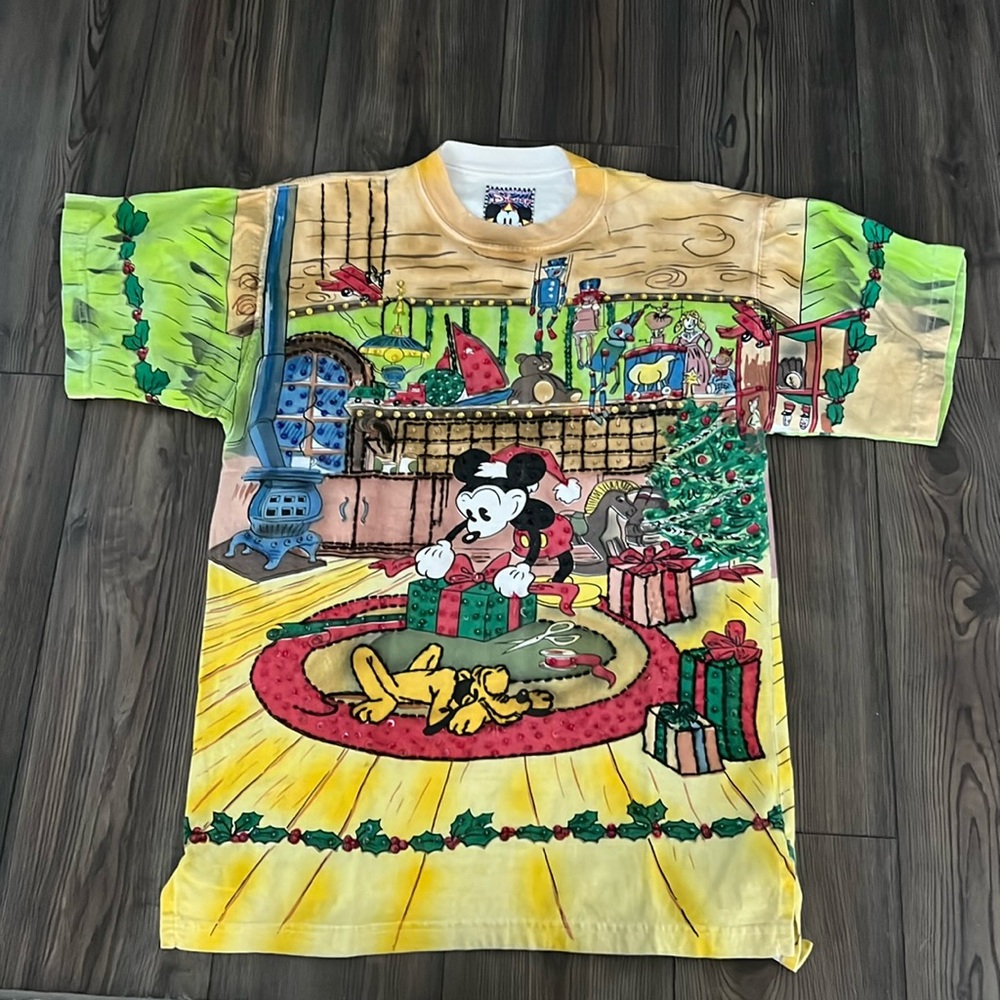 Vintage Mickey Mouse workshop T-Shirt by Joujou size medium